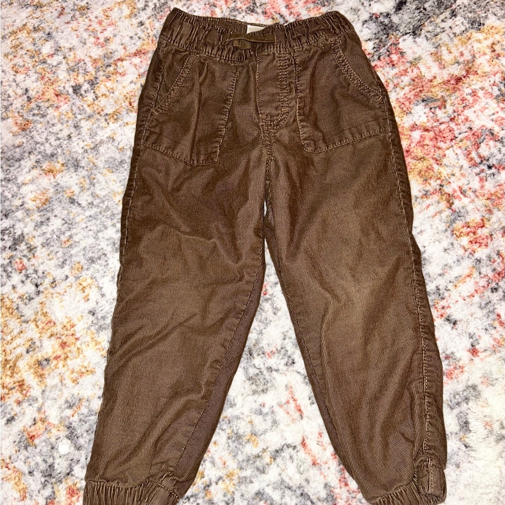Baby B’gosh Brown Elastic Waist Corduroy Pants